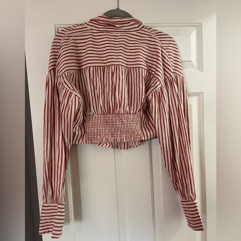 Free People X REVOLVE Ophelia Corset Buttondown - Size M - New with Tags - Picture 5 of 5
